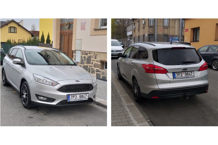 odcizené vozidlo odcizené vozidlo