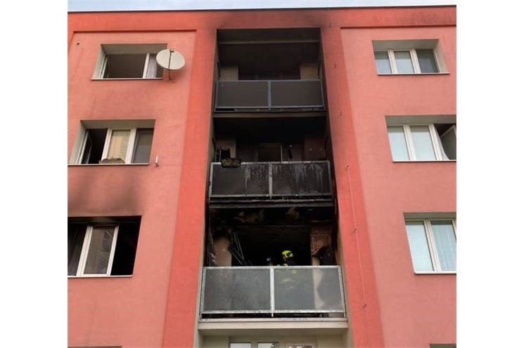 požár bytu Ke Kukačce_PČR
