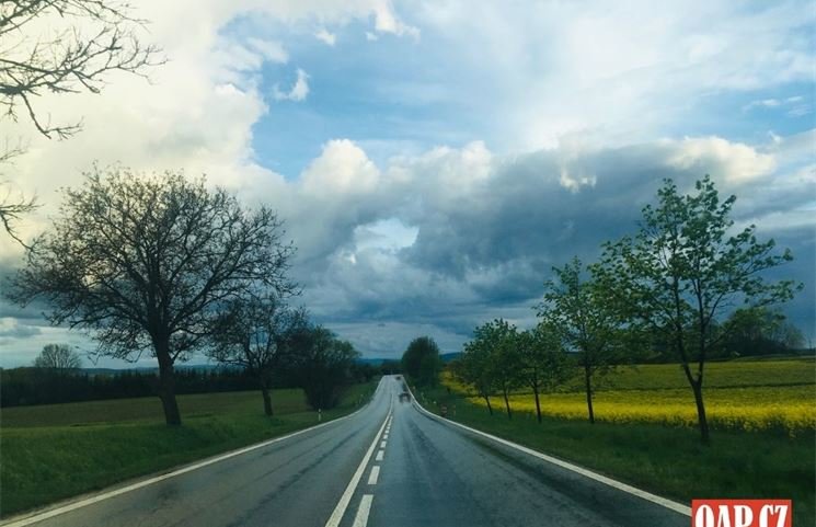 Nebe po dešti