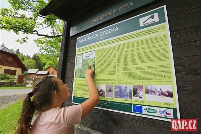 Vintířova stezka, Prášily FOTO QAP.cz