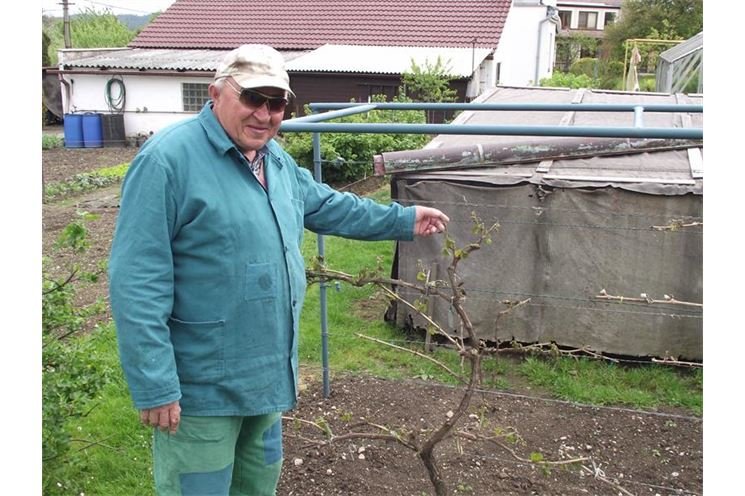 zahrádkář Jiří Blovský