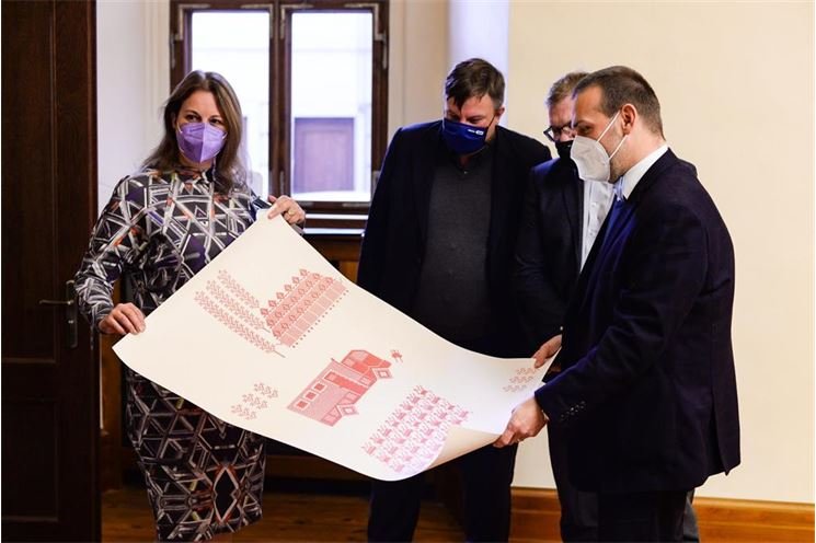 Přijetí běloruských žurnalistů_foto plzen.eu Přijetí běloruských žurnalistů_foto plzen.eu