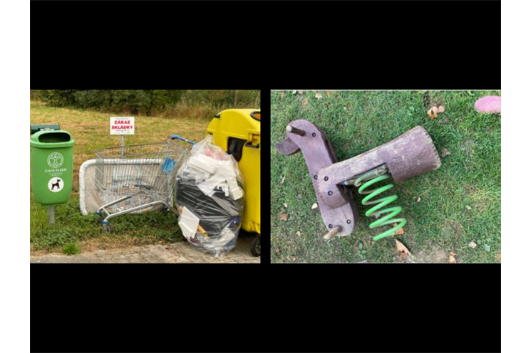 Vandalismus v Černicích_foto Umo8 Vandalismus v Černicích_foto Umo8