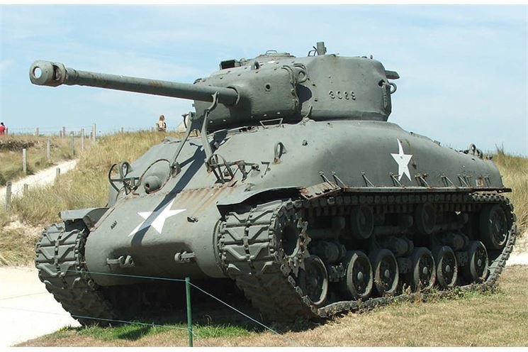 tank Sherman, ilustrační foto, Wikipedia