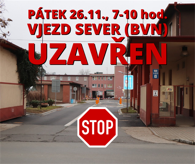 UZAVŘENÍ VJEZDU