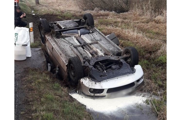 Auto na střeše_Tachovsko_HZSPK_