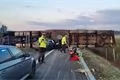 převrácený kamion na dálnici_PČR