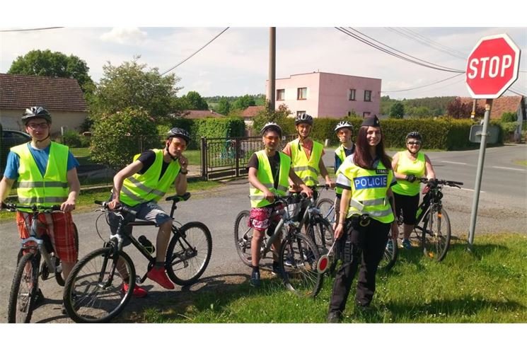 kontrola cyklistů_PČR3