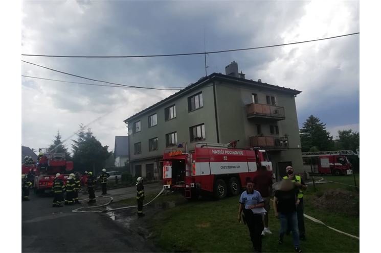 nýrsko_požár bytovky1 nýrsko_požár bytovky1