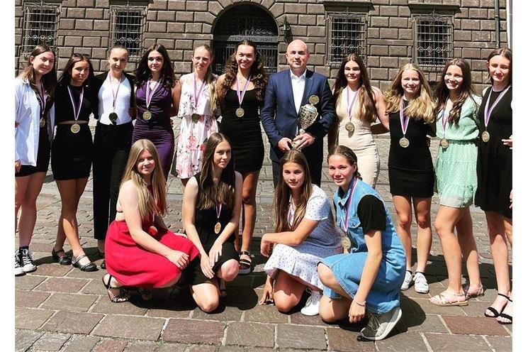 DHC Házenkářky na radnici DHC Házenkářky na radnici