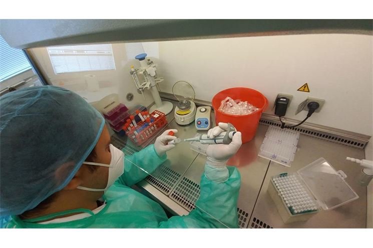 PCR testování_Klatovská nemocnice1 PCR testování_Klatovská nemocnice1