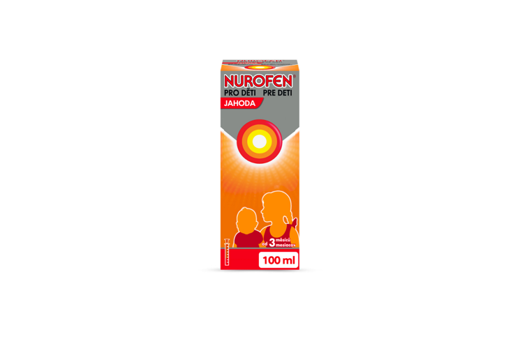 Nurofen pro děti - ilustrační Nurofen pro děti - ilustrační