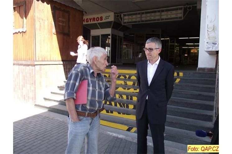 bouřlivá reakce architekta Hrubce