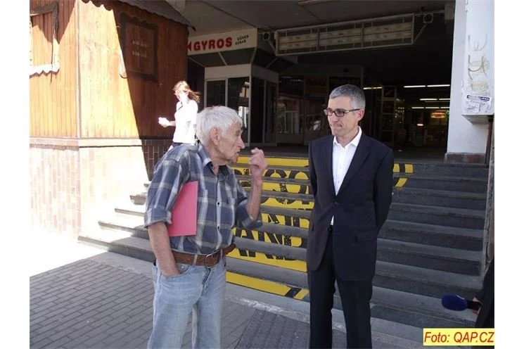 bouřlivá reakce architekta Hrubce