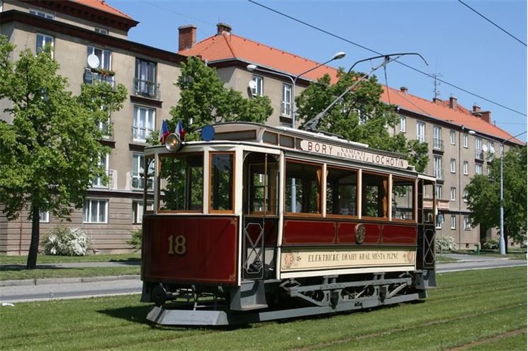 Křižík a Brožík tramvaj 1899_ilustrační_PMDP