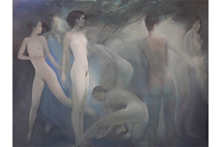 Jiří Kovařík - Artemis v lázní, 1987