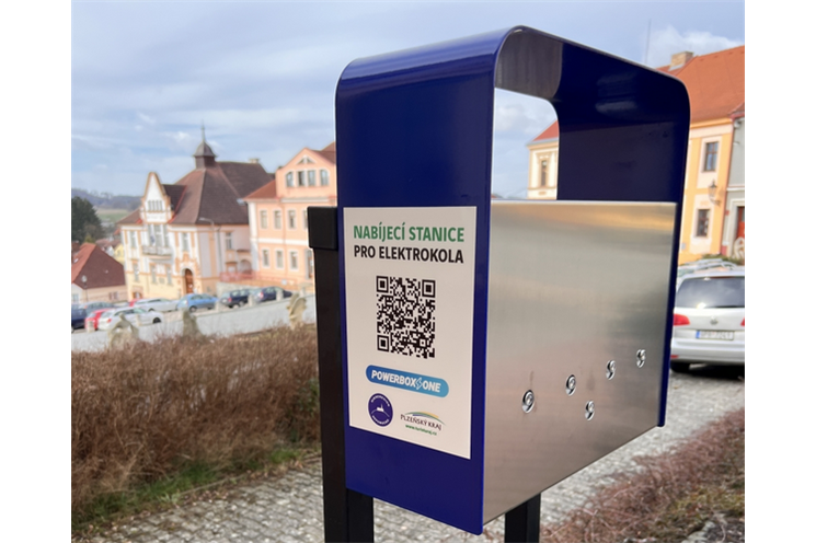 nabíjecí stanice na elektrokola_Nepomuk_0323 nabíjecí stanice na elektrokola_Nepomuk_0323