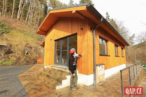 nové návštěvnické centrum u štol Kristýna (3) nové návštěvnické centrum u štol Kristýna (3)
