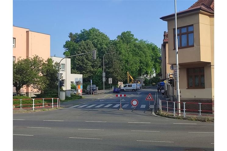 uzavírka_Benešova ulice_0523_město Domažlice uzavírka_Benešova ulice_0523_město Domažlice