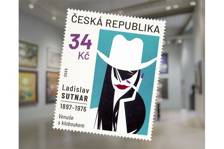 Sutnar známka_23_Česká pošta 1 Sutnar známka_23_Česká pošta 1