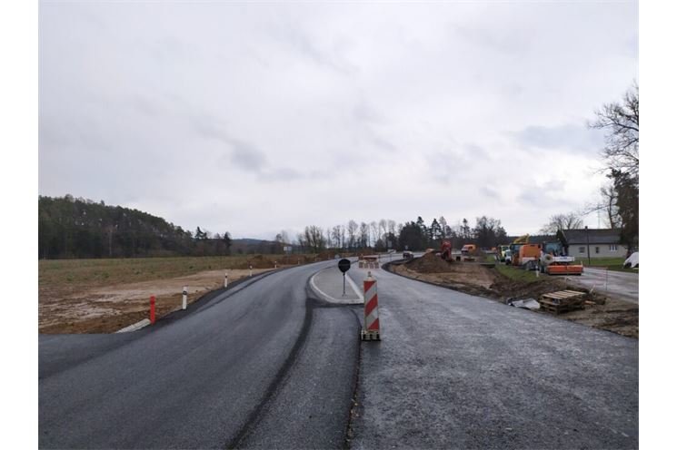 Zatáčka na I26 v Březí_23 rekonstrukce_ŘSD Zatáčka na I26 v Březí_23 rekonstrukce_ŘSD