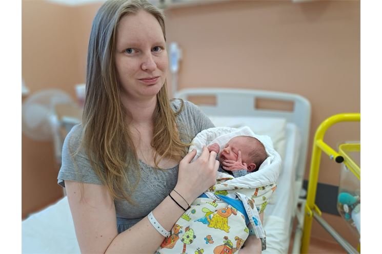 První novorozenec Klatovy_2024_Klatovská nemocnice (3)