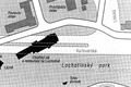 Srovnávací mapka lochotínského parku