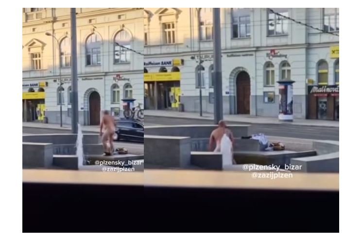 umyl si zadek v kašně_0924_plzenskybizar umyl si zadek v kašně_0924_plzenskybizar