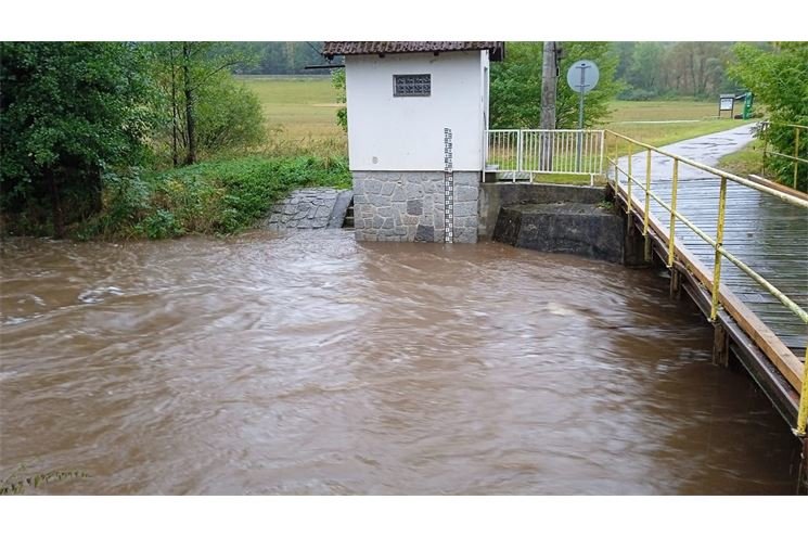 měrná stanice v Hrádku foto Město ROkycany