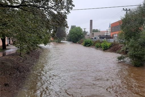 povodně 160924_město Rokycany (2)