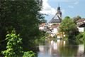 Stadt Regen-Malerwinkel am Regenfluss Sommer - Georg Schröder