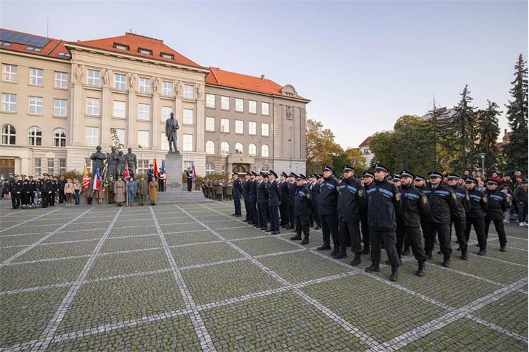 slib strážníků a projev 28. října_1024_Plzeňský kraj a MPP (4)