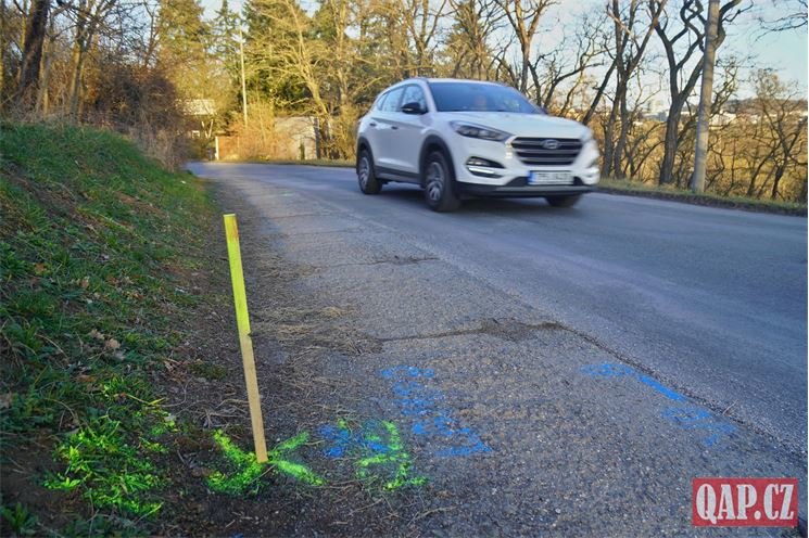 Plzeň Hradiště silnice před rekonstrukcí _ foto QAP březen 2025 (9)