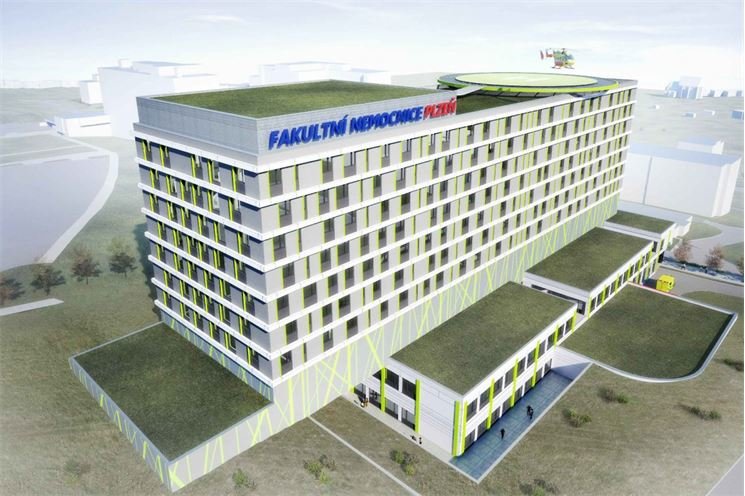 Vizualizace Pavilon chirurgických oborů_FN Plzeň (2)