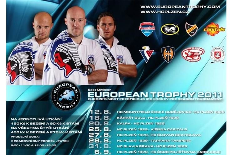 European Trophy plakát European Trophy plakát