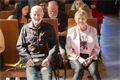Přeživší Lidice Jiří Pitín a dcera Marie Uchytilové Sylvia Klánová