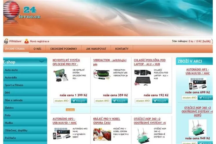 podvoný e-shop