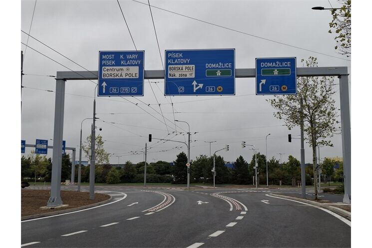 Okružní křižovatka u Makra v Plzni je otevřená_0925_ŘSD (4)