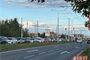 Makro okružní křižovatka kolony otevření QAP (15)