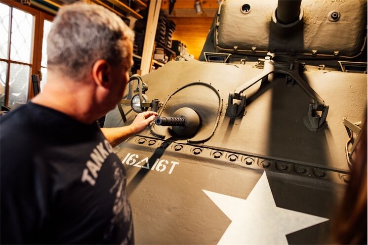 Tank Sherman, muzeum Klatovská 19_1025_Plzeň-TURISMUS (5)