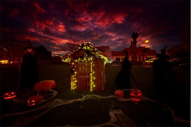 halloween výzdoba Touškov_1025_Město Touškov (2) halloween výzdoba Touškov_1025_Město Touškov (2)