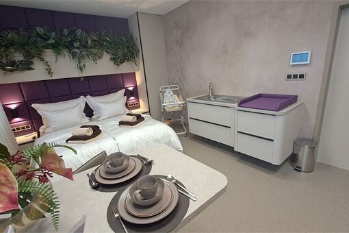 Klatovská porodnice rodinný pokoj