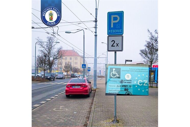 parkovací karta MPP_1225_MPP