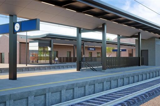 Vizualizace _ modernizace trati z plzne do bavorska Nýřany _ správa železnic