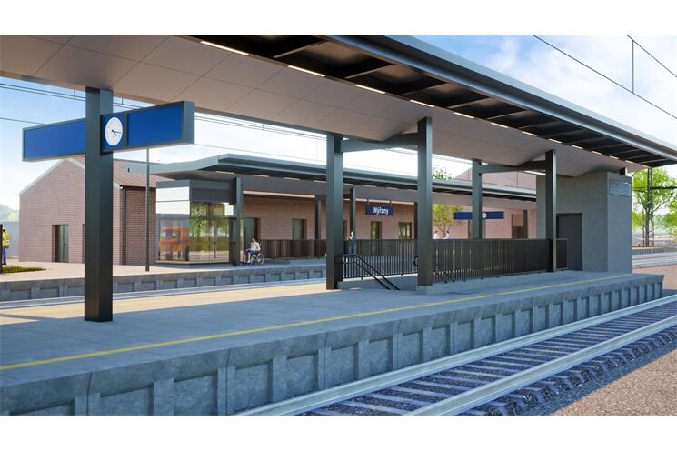 Vizualizace _ modernizace trati z plzne do bavorska Nýřany _ správa železnic