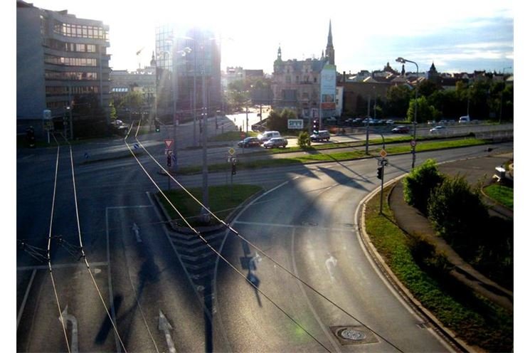 křižovatka pod Prazdrojem Foto QAP