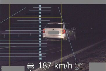 překročil rychlost Domažlicko_0226_PČR