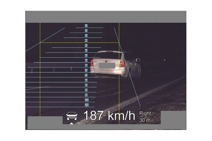 překročil rychlost Domažlicko_0226_PČR