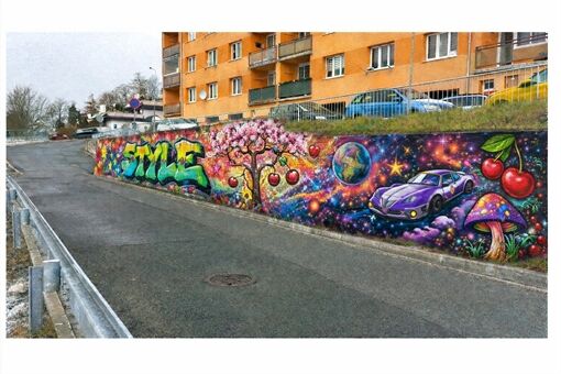 Street art v Tachově – udělejme z opěrné zdi umělecké dílo