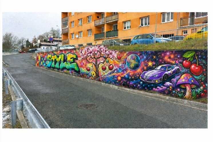 Street art v Tachově – udělejme z opěrné zdi umělecké dílo